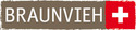 Logo Braunvieh Schweiz.